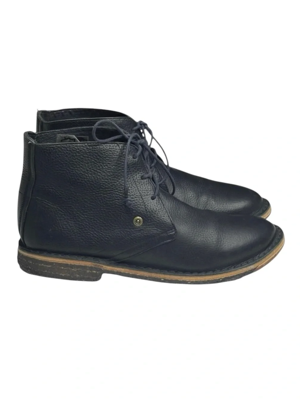J Shoes ミ★ Sleek Fashion Forward Mohave 2 Chukka Boots ミ★ Black Leather ミ★ 8.5M
